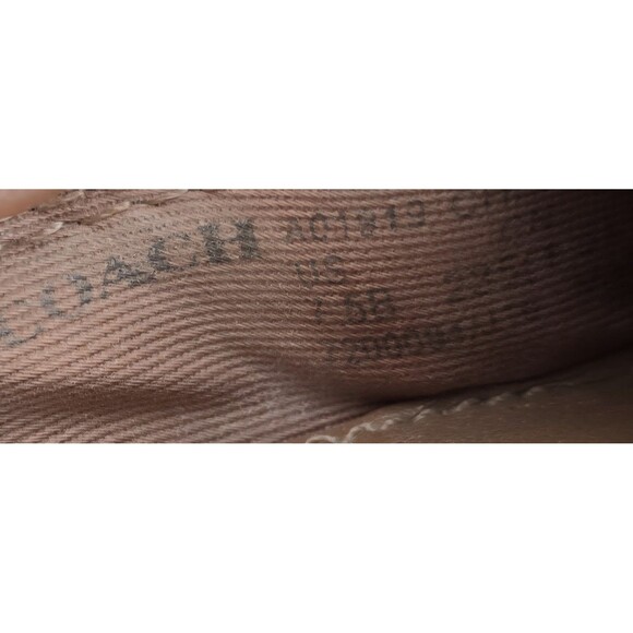 Coach Chelsea Shoes Womens Size 7.5B Jacquard Signature Flats Black Gray - Picture 11 of 13